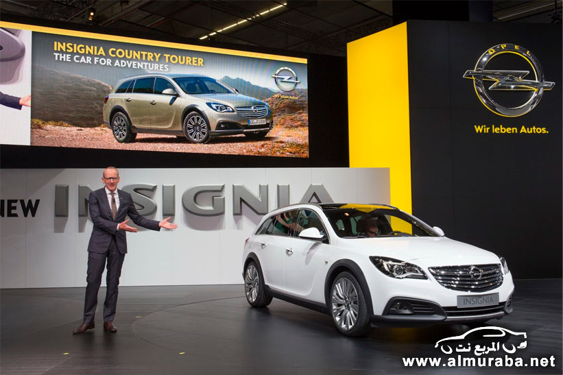 أوبل إنسيجنيا تعلن عن نموذج سيارتها المحدث في معرض فرانكفورت للسيارات Opel Insignia 18